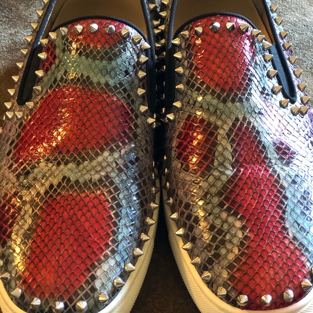 Christian Louboutin: Size 11 Red bottom loafs